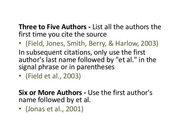 APA Citation