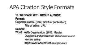 APA Citation StyleAPA Citation St .pptx