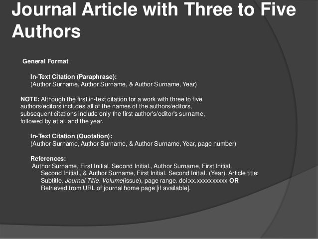 MLA In-Text Citations: The Basics // Purdue Writing Lab in text citation for journal article