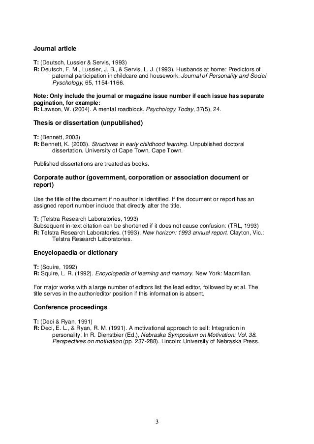 Apa citation system