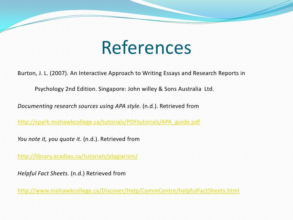 apa format on paraphrasing