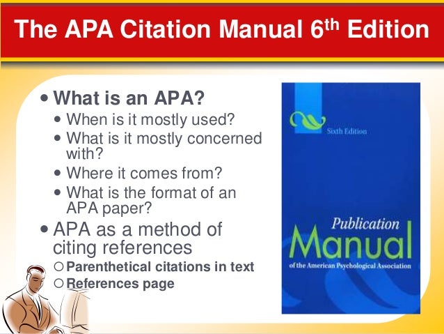 AMERICAN PSYCHOLOGICAL ASSOCIATION REFERENCING STYLE CITATION american-psychological-association-referencing-style-citation