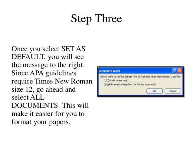 create apa