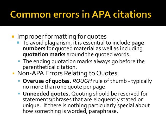 apa crash course example of apa format citation