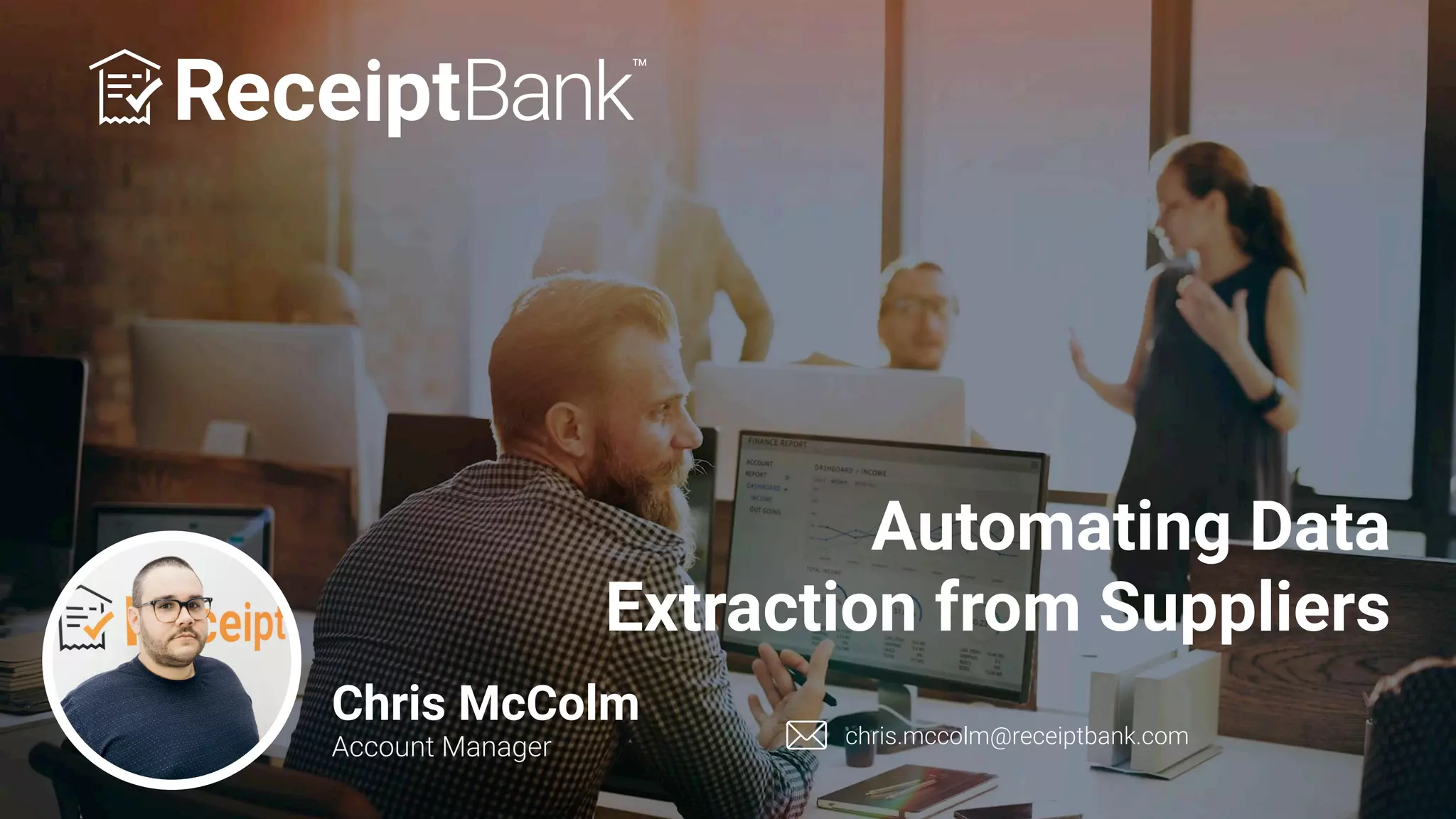 Automating Data Extraction from Suppliers - Receipt Bank | PPT