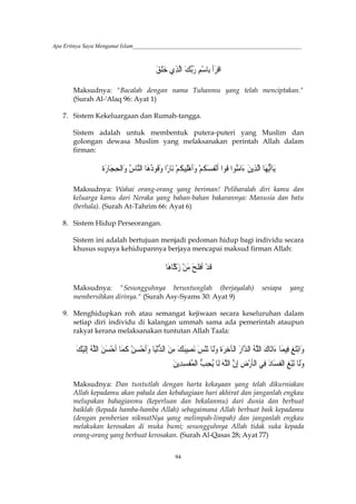 Apa erti saya menganut islam - Fathi Yakan | PDF