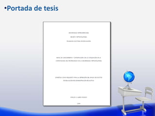 •Portada de tesis
 