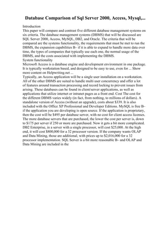 Apa Essay Format Sample | PDF