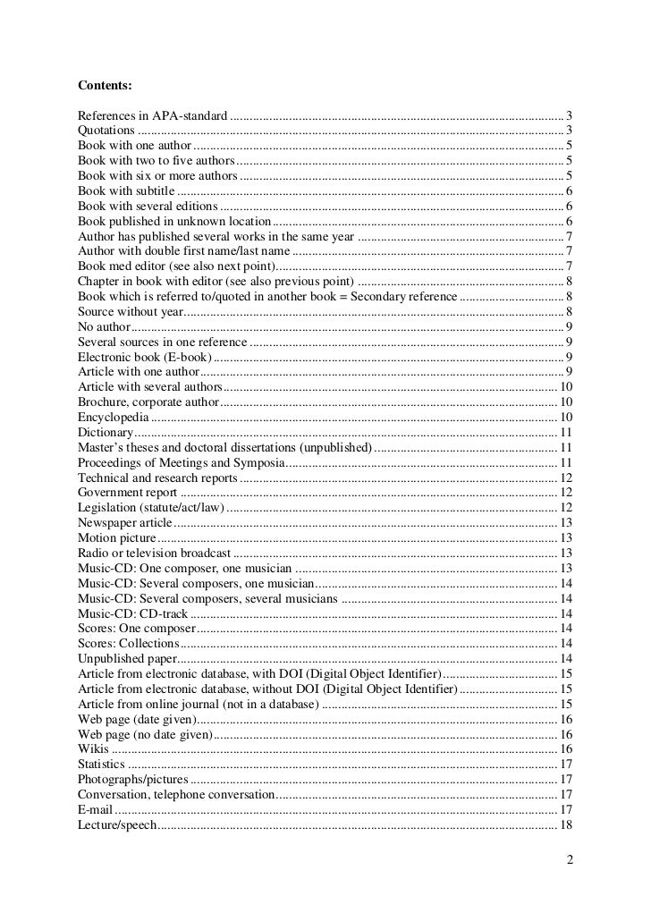 Apa reference picture