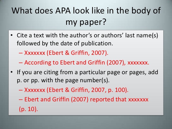 apa format 6th ed what does an apa style paper look like