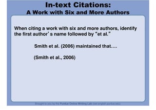 APA Formatting And Style Guide