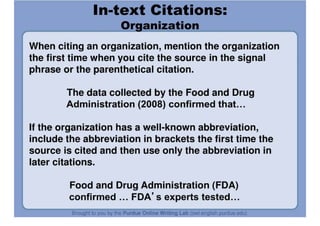 APA Formatting And Style Guide