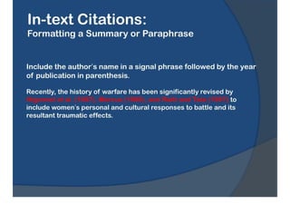APA Formatting & Reference Style Guide