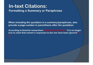 APA Formatting & Reference Style Guide
