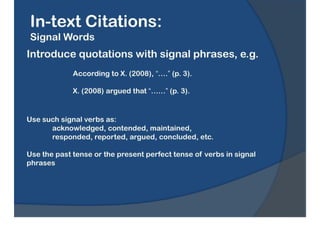 APA Formatting & Reference Style Guide