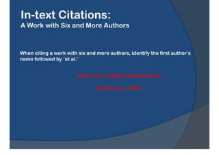 APA Formatting & Reference Style Guide