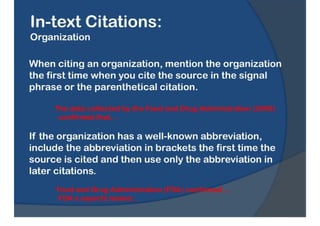 APA Formatting & Reference Style Guide
