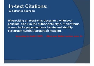 APA Formatting & Reference Style Guide