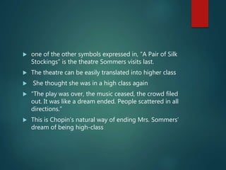 A pair of silk critical analysis PPT