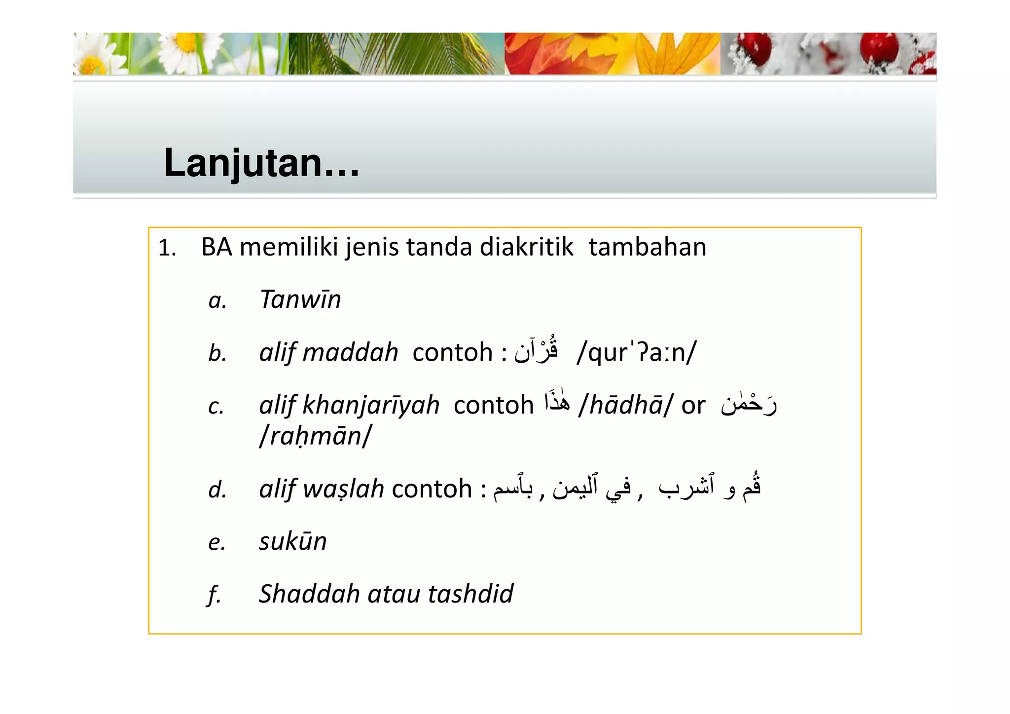 Apa itu bahasa arab | PDF