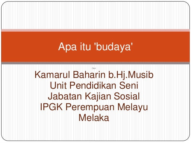 Apa Itu Sosio Budaya