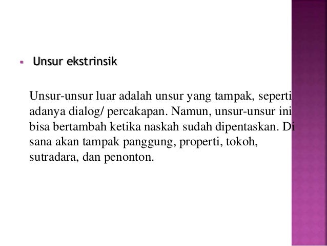 Apa itu drama?