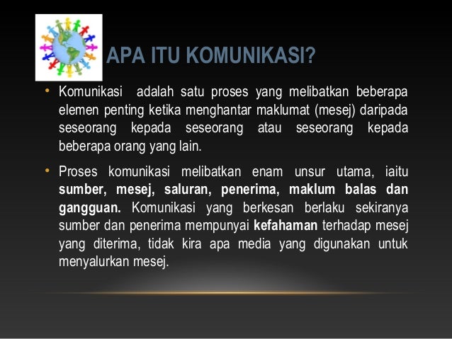 Apa Itu Komunikasi