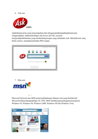 Apa itu search engine