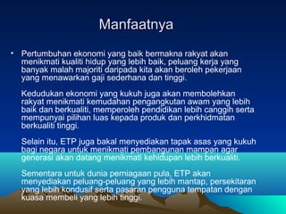 program transformasi ekonomi