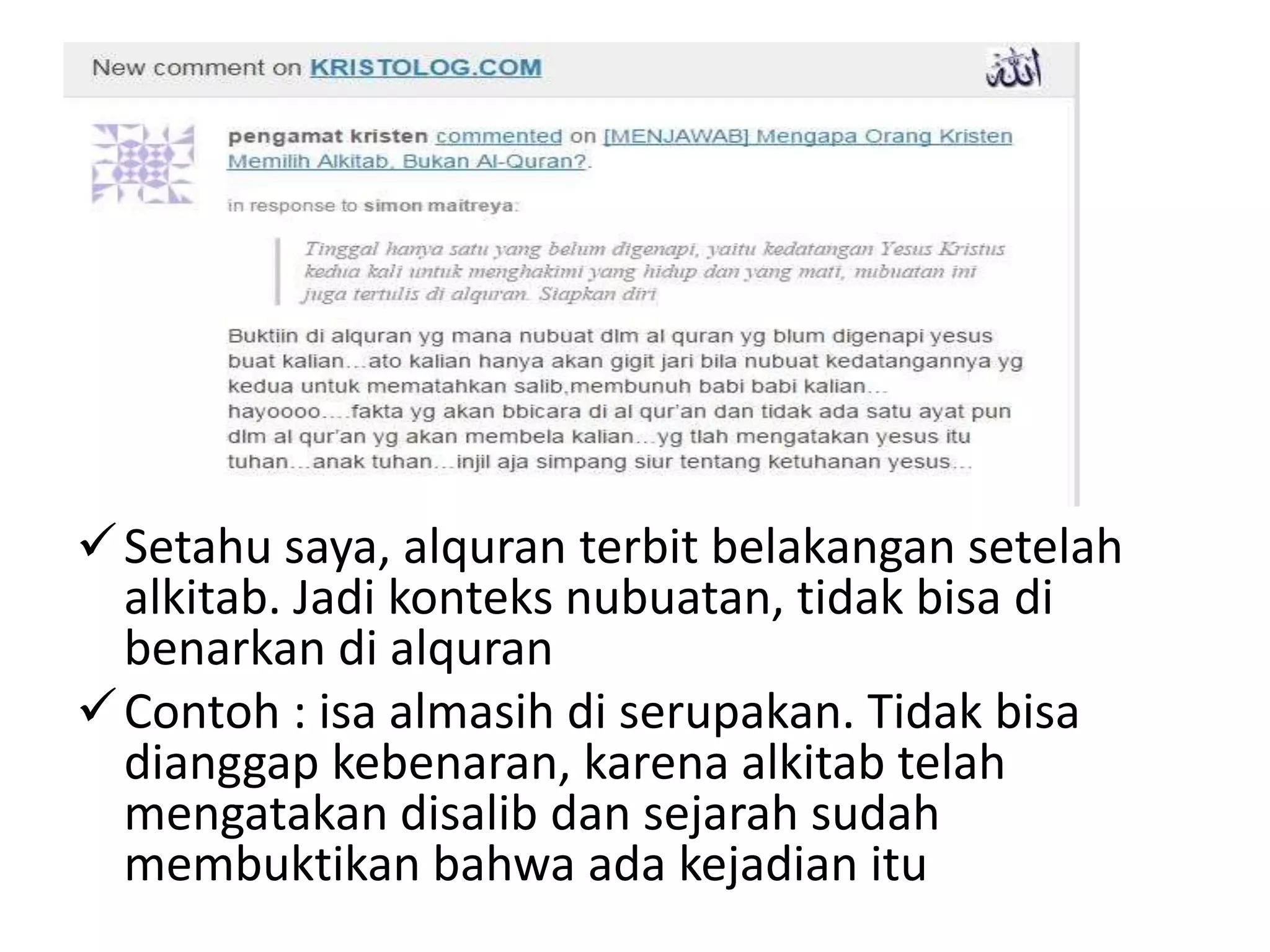 Apakah saudara sudah tahu jawabansayapenulisblogislam2 | PPTX