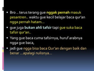 Apakah umat islam terkecoh | PPT
