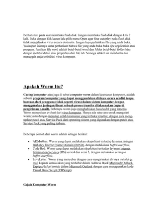 Apakah virus komputer itu