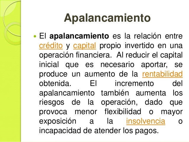 Que es apalancamiento en forex
