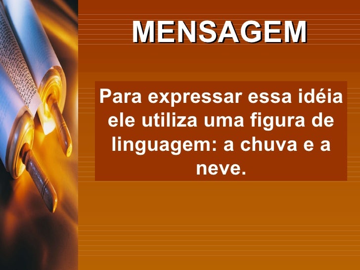 Que Verbo Ele Usa Para Expressar Essa Ideia