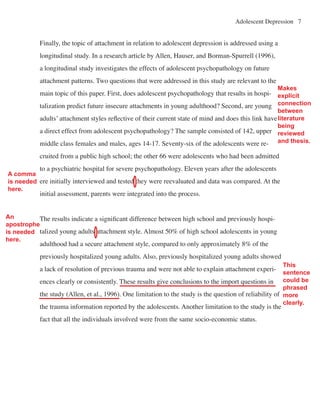 APA Literature Review Example by Purdue Online Writing Lab | PDF