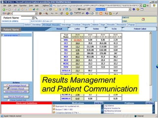 Results Management  and Patient Communication Patient Name Patient Name 