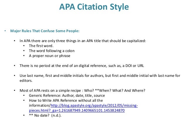 APA Monday 10 Weeks of APA Tips