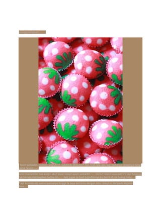 Assalamualaikum.......
Apam polkadot, dotdot, angrybird, ladybird, strawberi dan ntah apa-apa lagi namanya resepinya tetap
sama heeee......
Arini mamamimi nak kongsi sket pasal resepi apam polkadot......mcm2 resepi saya dah try tapi hasilnya
tak berapa memuaskan hatiku ini......byk jugak la hasil kejadiannya ku beri kat cik buang huhu....
Tapi ku mencari punca-puncanya hingga la saya bertemu dengan satu resepi ni daripada Majalah
Rasa....
 