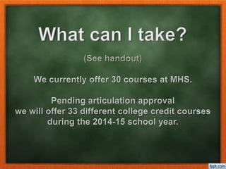 Ap and dual enrollment presentation final | PPTX