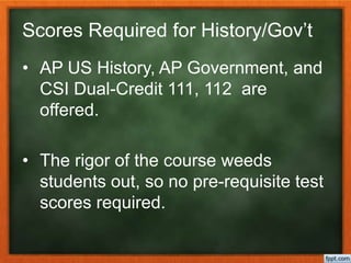 Ap and Dual Enrollment Presentation | PPTX