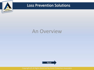 Loss Prevention Solutions An Overview Next 
