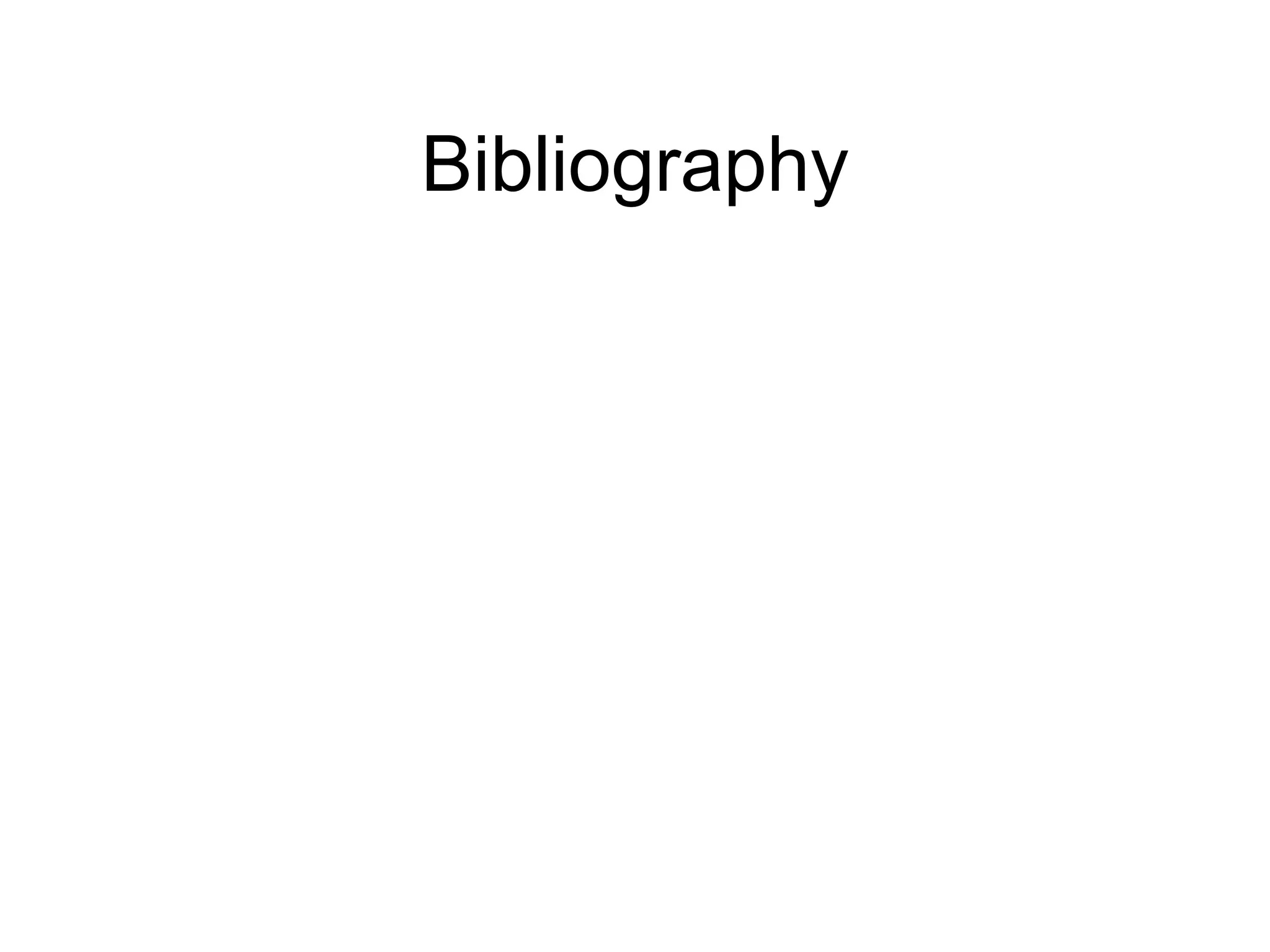Bibliography 