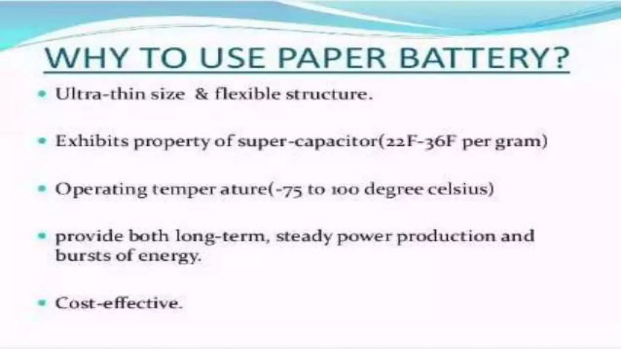 A paper battery(saiful