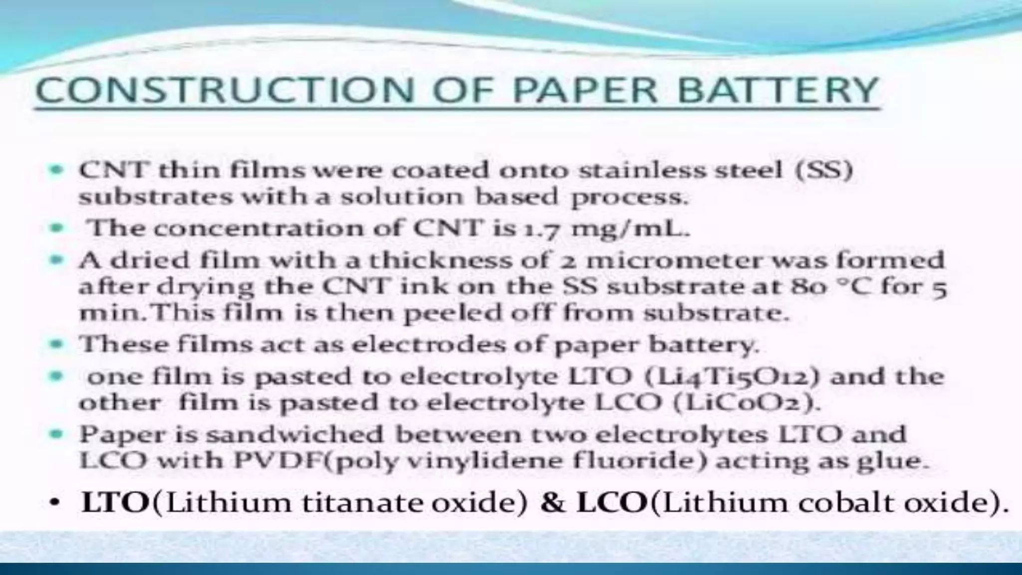 A paper battery(saiful