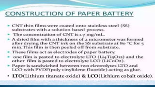 A paper battery(saiful