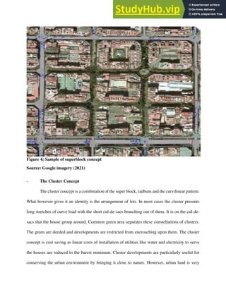 Superblock Pattern A PAPER ON NEIGHBOURHOOD DESIGN | PDF