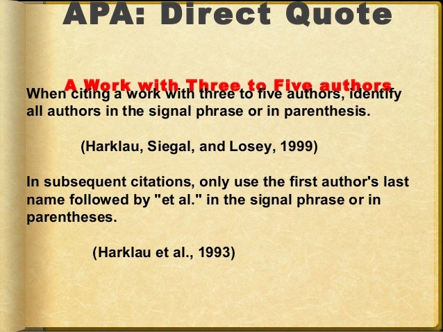 apa power point