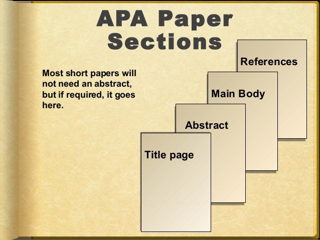 Abstracts in research papers