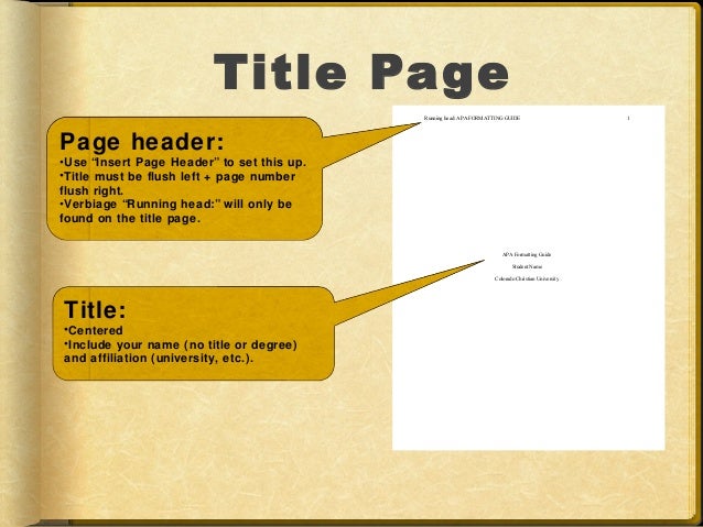 apa format powerpoint title page koni polycode co