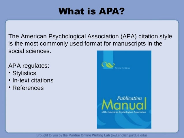 apa power point